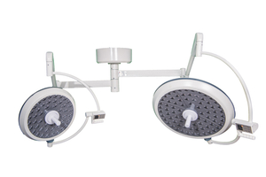 Ceiling mounted dual dome operating lamp