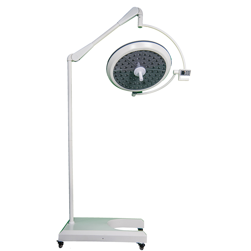 Economic LED Medical Light Portable Mobile Floor Standing Surgical Operating Lamp
