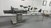 SXD8804-A Electric Operating Table Manufacturer Supplier Orthopedic Radiolucent X-RAY C-ARM Electric Operating Table With Hanging Traction Frame Set