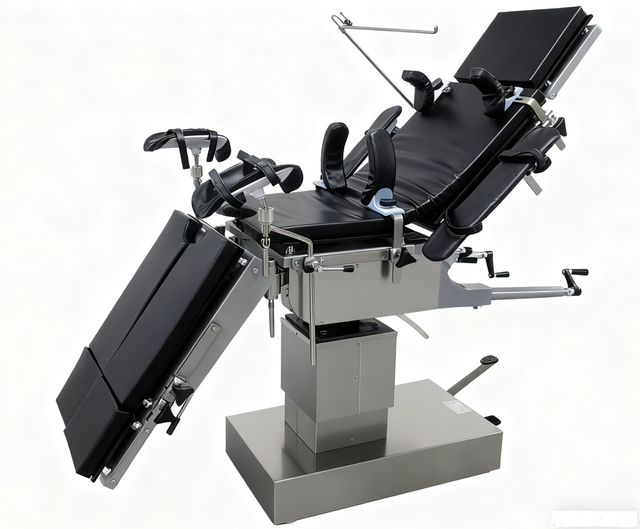 SXS3008-III Manual Hyraulic Operating Table X-RAY Radiolucent Surgery Table Five Sections OT Table