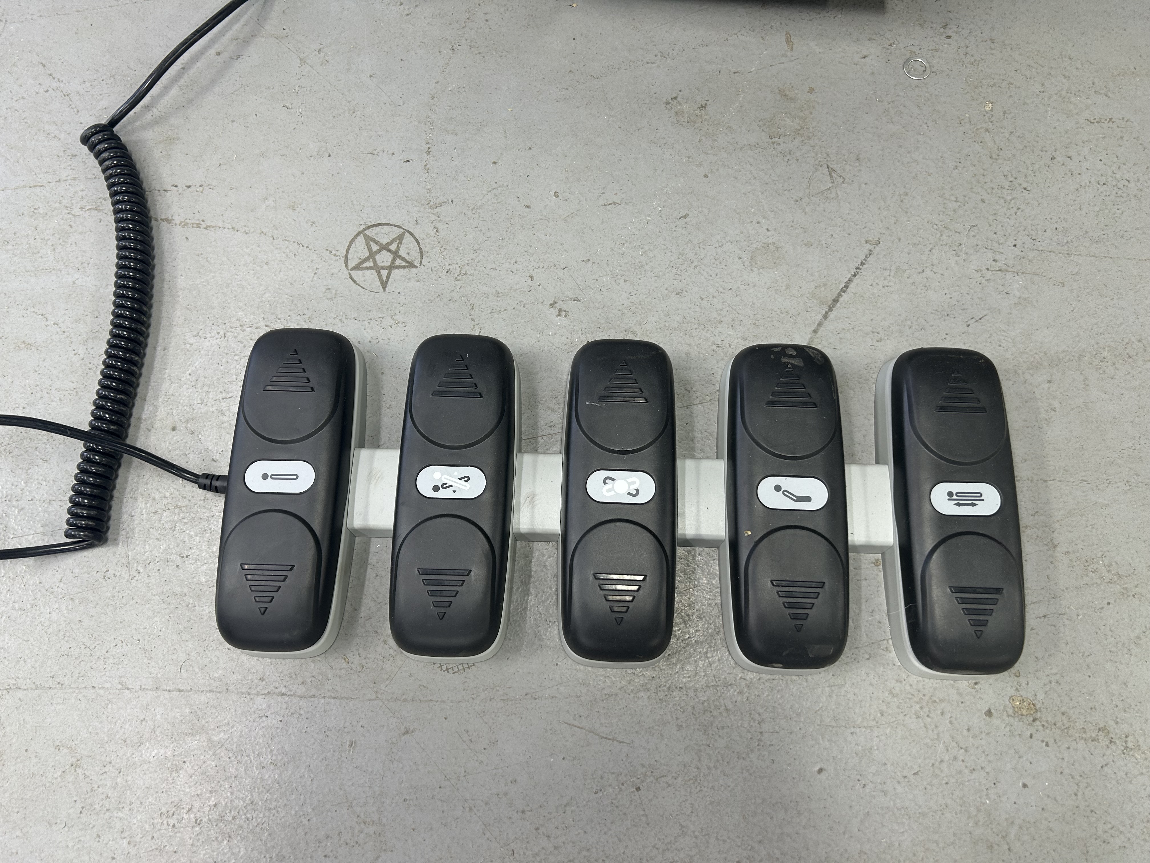 T-Base Double Tabletops Electric Operating Table With Battery