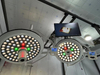 3 Arms Ceiling Mounted Led Colored Surgical Lamp Operating Room Lights With Camera And Monitor