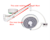 SX-II700 LED Operating Shadowless Lamp