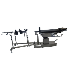 Manual Hyraulic Orthopedic Surgical Table X-RAY Radiolucent Operating Table T With Mobile Floor Traction Frame