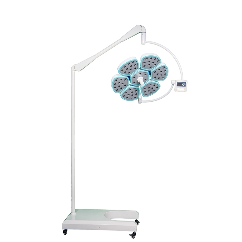 Floor Mobile LED Petal Operation Shadowless Lamp LED Operating Room Surgical Lights