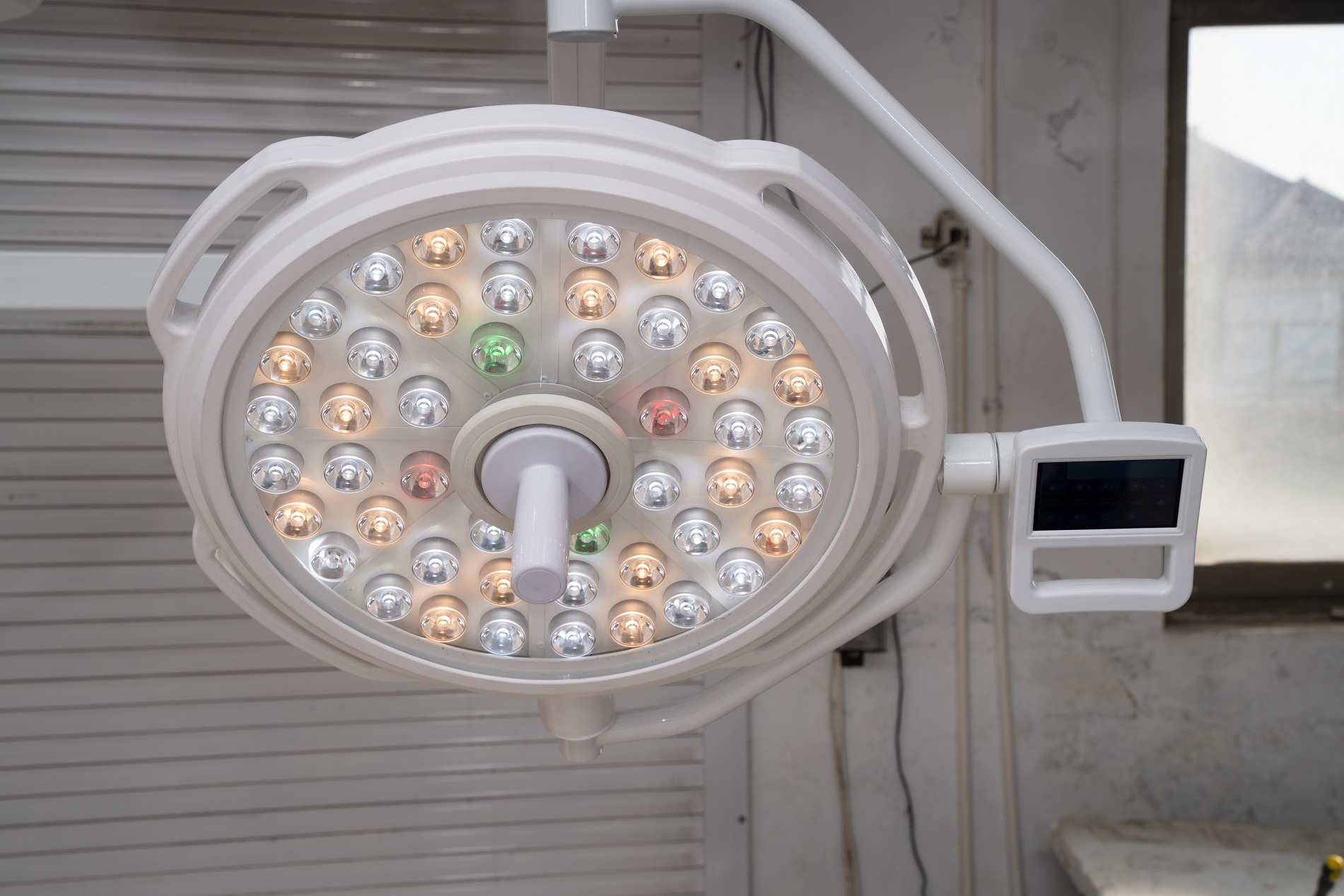 500mm Ceiling Mounted 1 Arm Led Operating Light Shadowless Operating Lamp With Touchable Panel