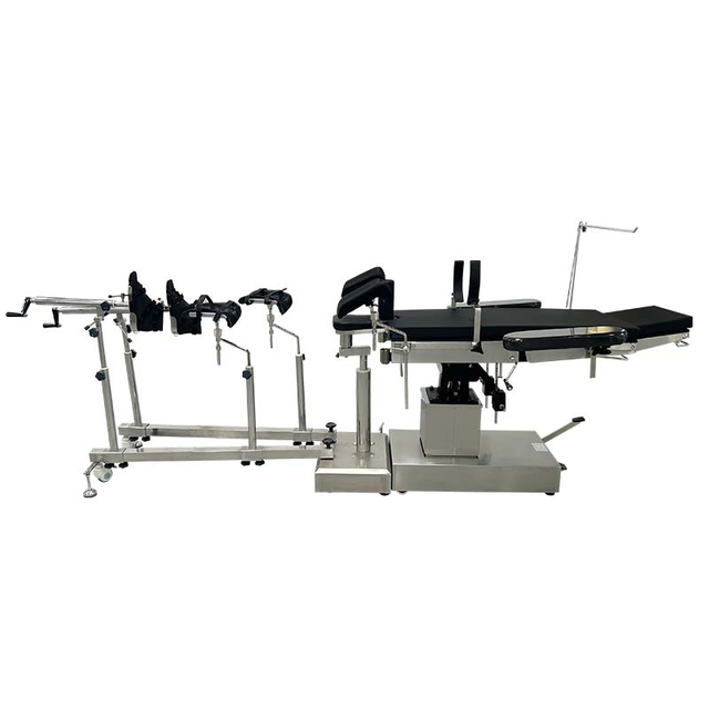 SXS3001-II Universal Orthopedic Manual Hydraulic Operating Table C-ARM X-RAY Radiolucent Orthopedic Surgical Table With Mobile Floor Traction Frame