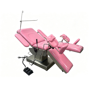Two Controls Electric Delivery Exam Bed Operation Table Gynecological With Split Leg Plate With Foot Switch